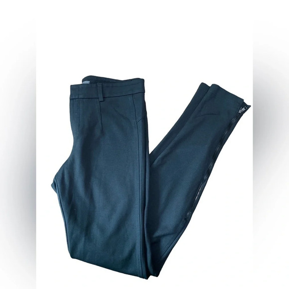 WOMENS VINCE CHARCOAL GRAY LEGGING SKINNY PANTS W/ANKLE ZIP SIZE 6 - Picture 3 of 4